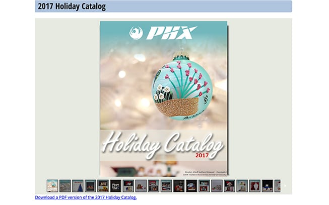 PHX Launches First-Ever Holiday Catalog