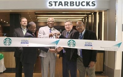 HMSHost Opens A New Pre-Security Starbucks Store In BHM