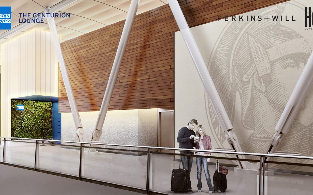 American Express Building World’s Largest Centurion Lounge at JFK T4