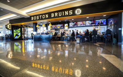 Delaware North, Partners Open Hockey Themed Eatery at BOS