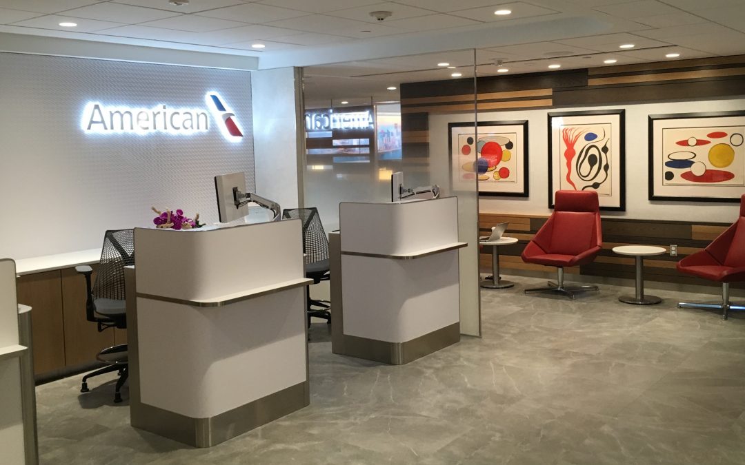 American Airlines Unveils Renovated Admirals Club Lounge at PIT