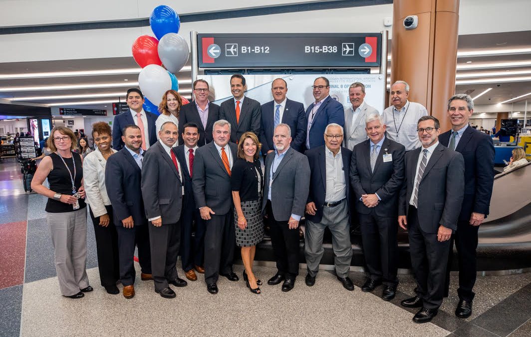 American Airlines Terminal B Great Hall Opens at BOS