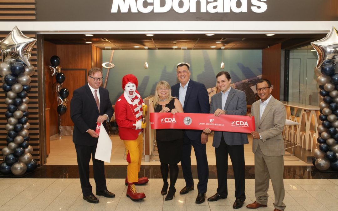 Modern, New McDonald’s Opens at ORD Terminal 5