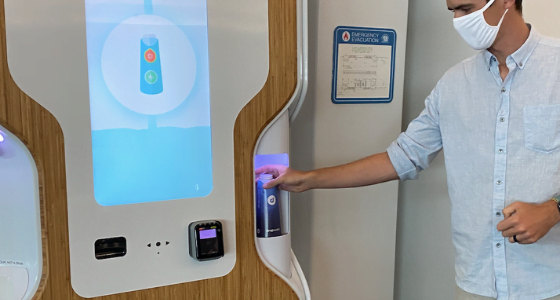 CVG Adds Sustainable Water Stations