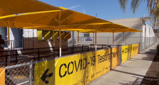 LAX Opens On-Airport COVID-19 Testing Lab