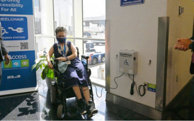 MIA Adds Wheelchair Charging Stations