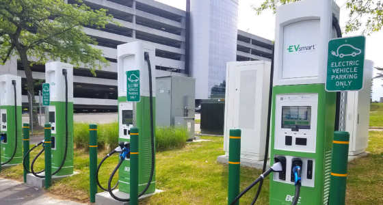 BWI Opens EV Charging Stations in Cell Lot