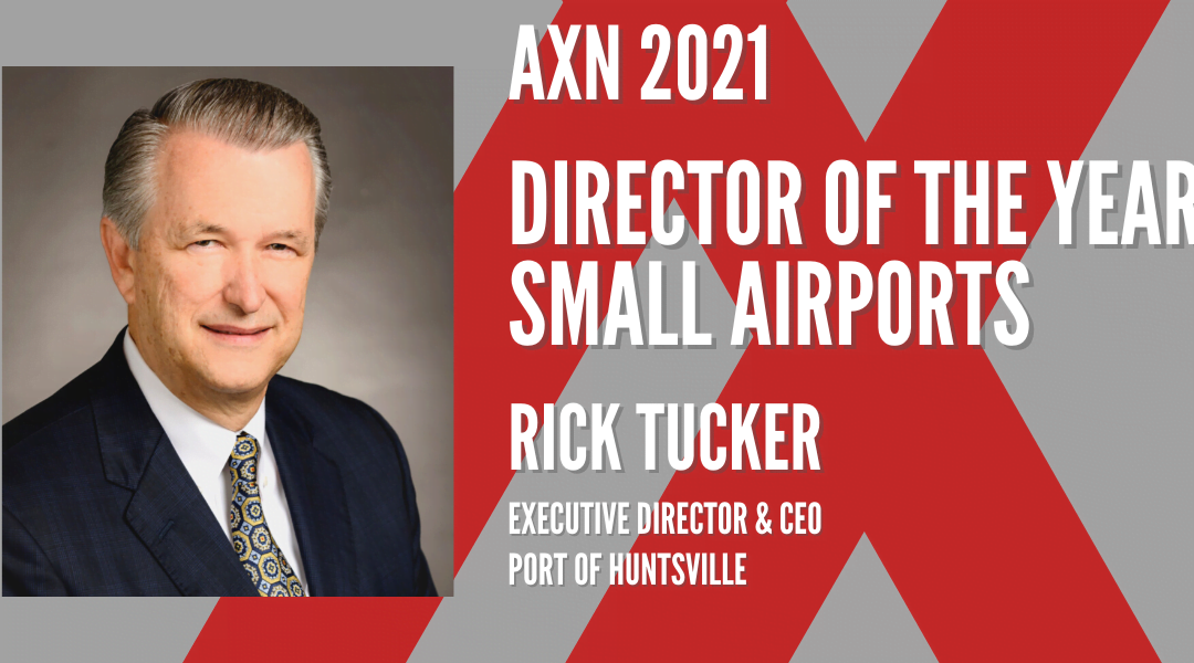 HSV’s Tucker Named AXN Director of the Year, Small Airports Division