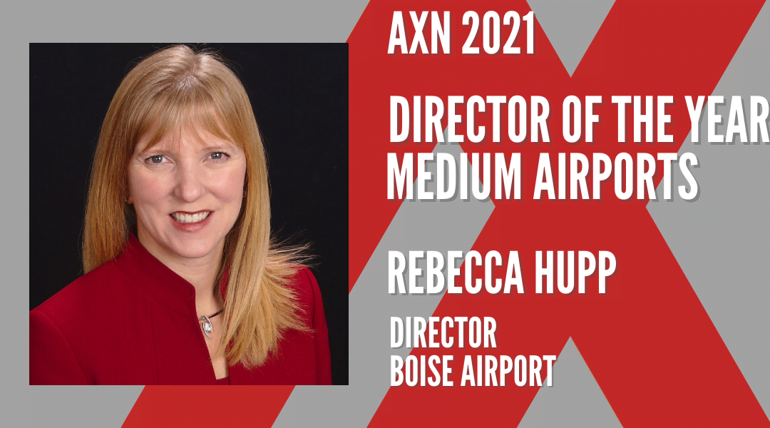 BOI’s Hupp Named AXN Director of the Year, Medium Airports Division