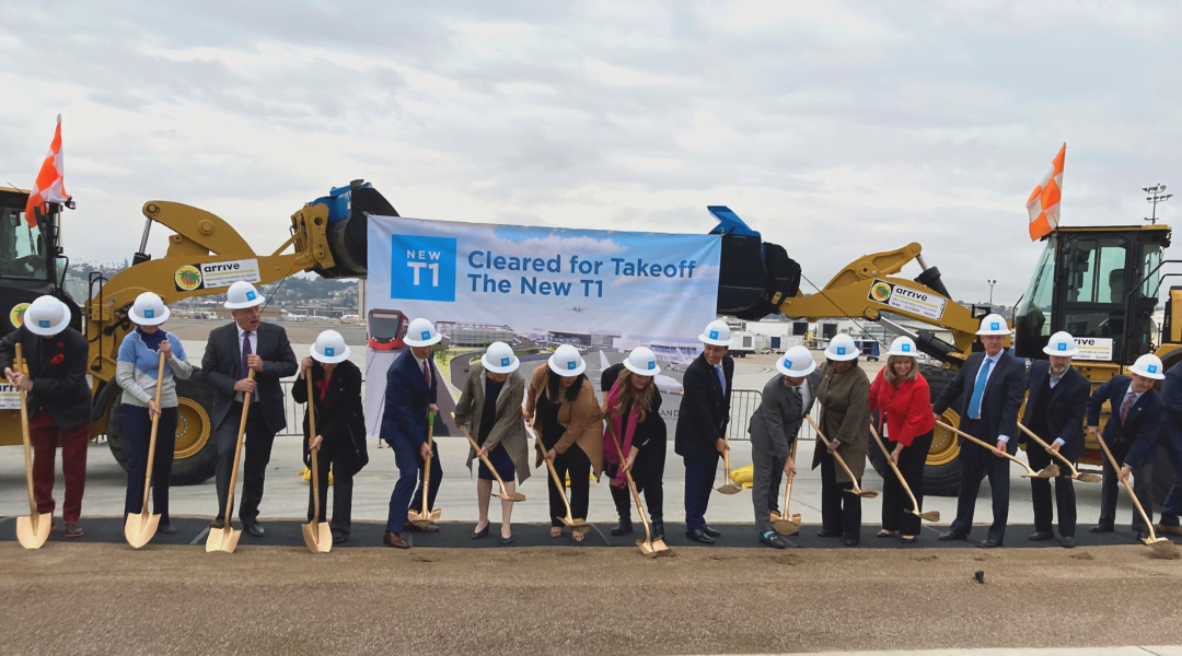 SAN Hosts Groundbreaking for New Terminal 1