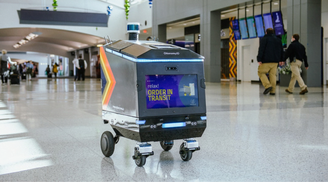 Ottobots Delivery Robots Come to CVG