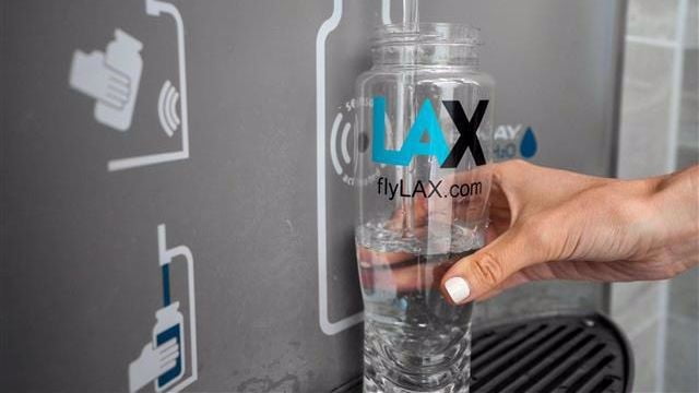LAX Bans Sale Of Plastic Water Bottles