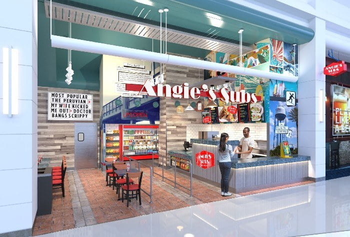HMSHost Opens Angie’s Subs at JAX