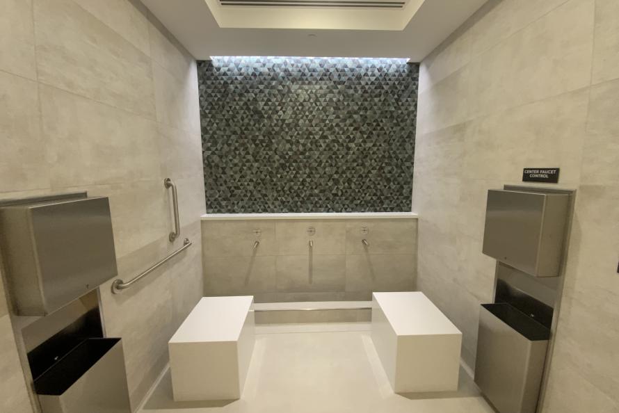 IAH Adds Ablution and Prayer Room