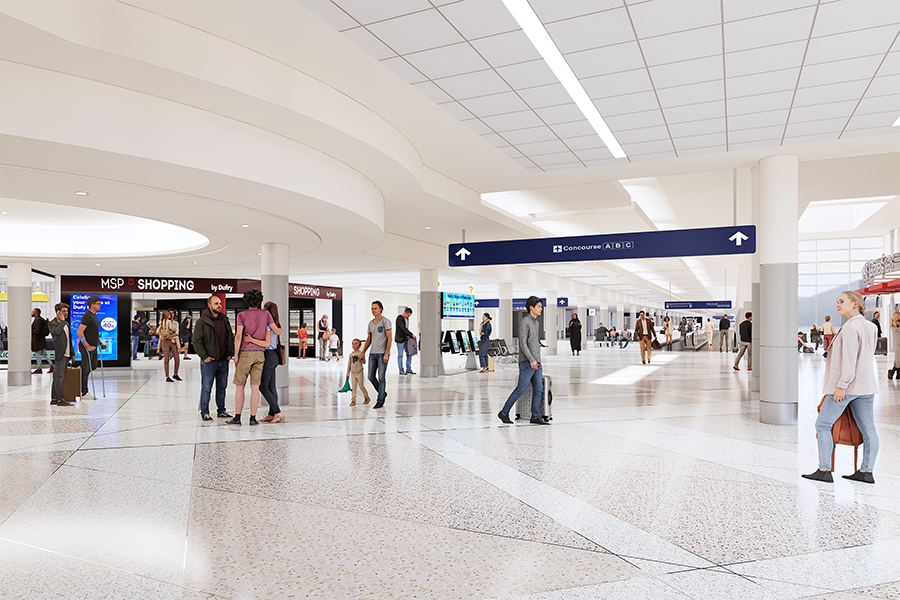 MSP Concourse Renovation Enters Phase 2